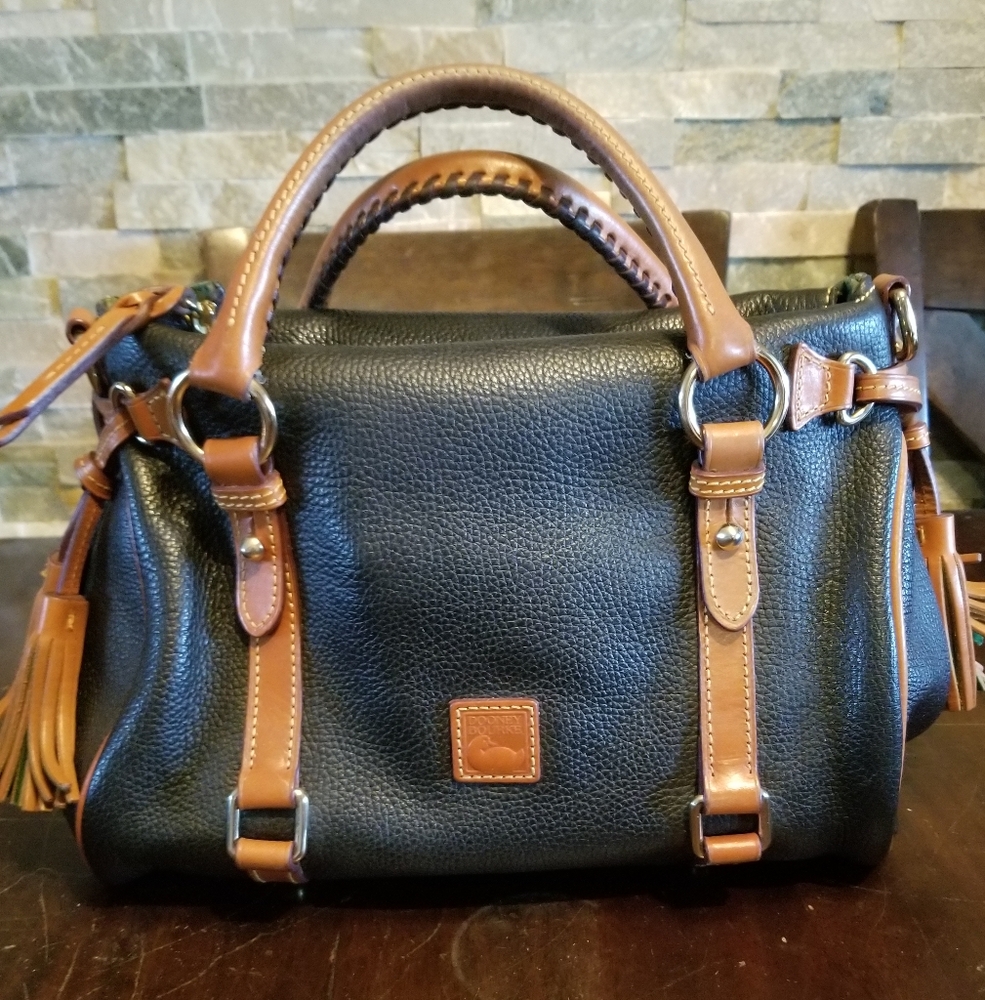 Dooney and Bourke Pebbled Leather Handbag